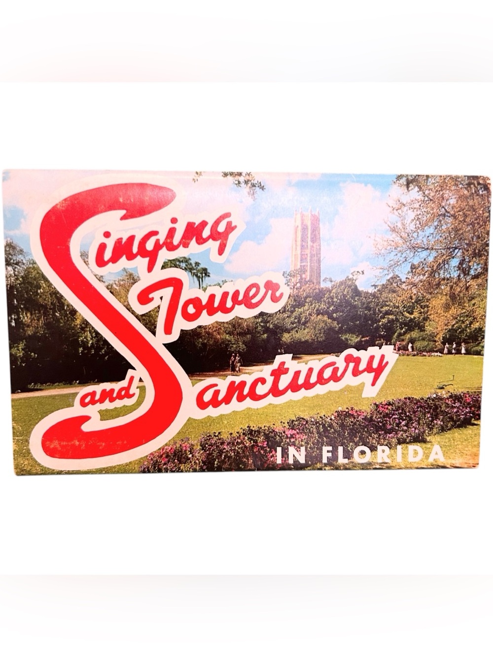 Vintage Florida’s Singing Tower Bok Tower Souvenir Photo Book Booklet Postcards